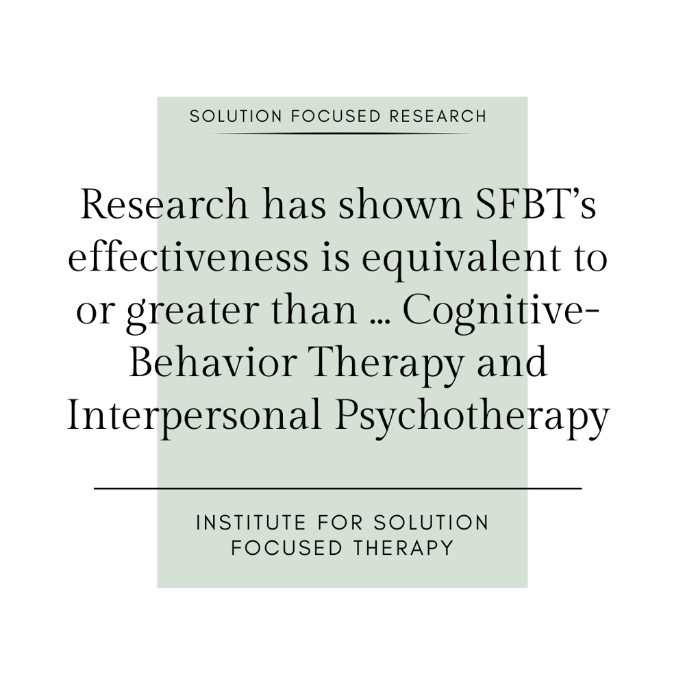 Solution Building Therapy Solution-Focused Therapy - Trillium Counselling