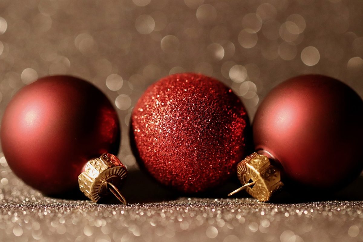 christmas balls, anxiety over holidays